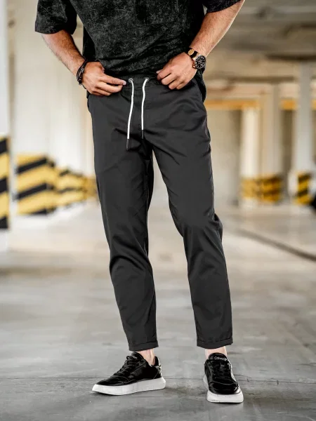 TeamV Чіноси Бавовна/еластан чорний