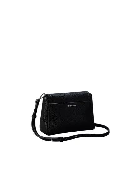 Calvin Klein torebka crossbody z imitacji skóry czarna