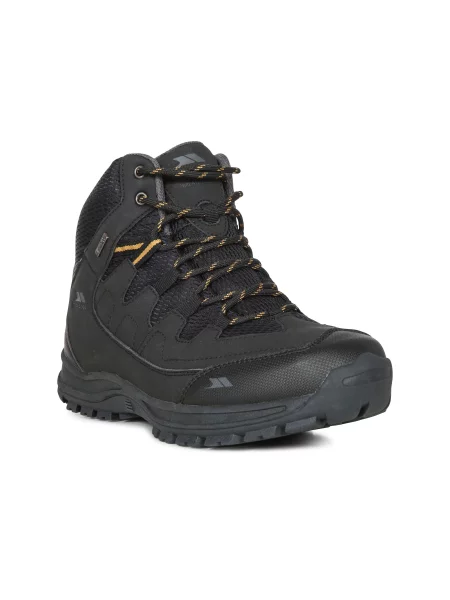 Шкіряні Кросівки Trespass Finley low cut чорний