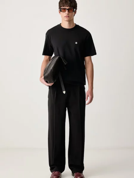 HUGO Tricou Deryk negru