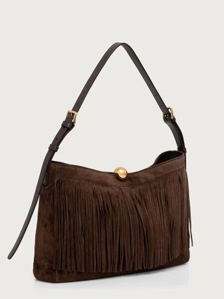 Замшевая сумка Furla