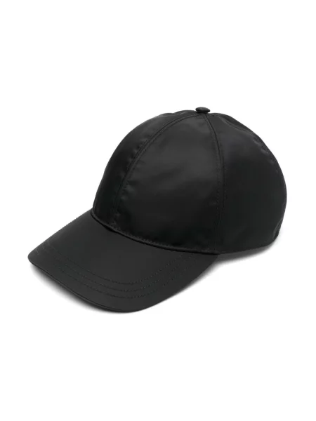 Czapka z daszkiem Prada czarna