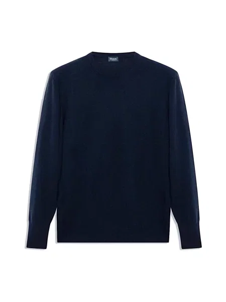Sweter Drumohr niebieski
