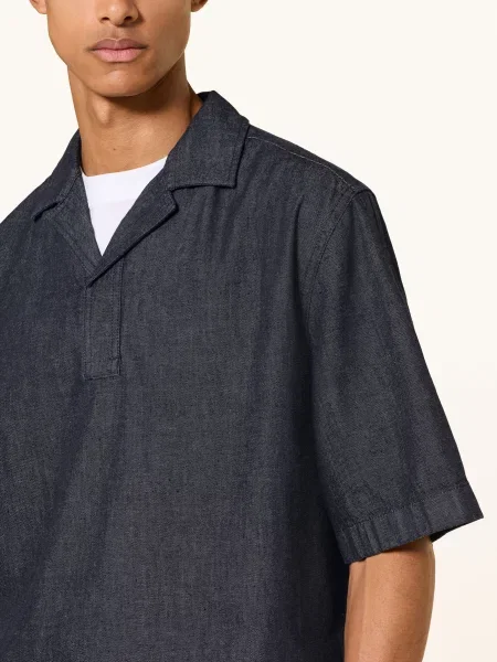 Cos Košile Do Letoviska Kirk Comfort Fit tmavě modrá