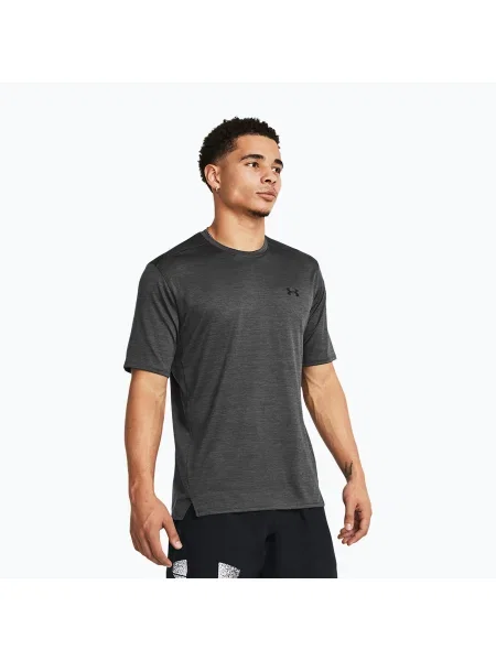 Tricou de antrenament pentru bărbați Under Armour Tech Vent castlerock/ultimate black negru