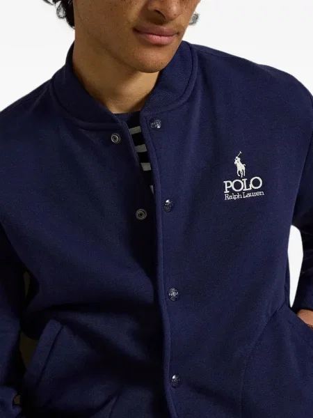 Gulerat tricou polo Polo Ralph Lauren cu decolteu în V fără mâneci maro