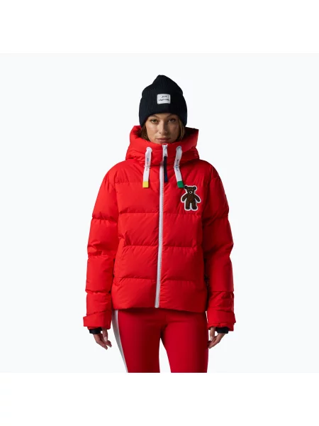 Geacă de schi pentru femei Rossignol JCC Allsnow Down red roșu