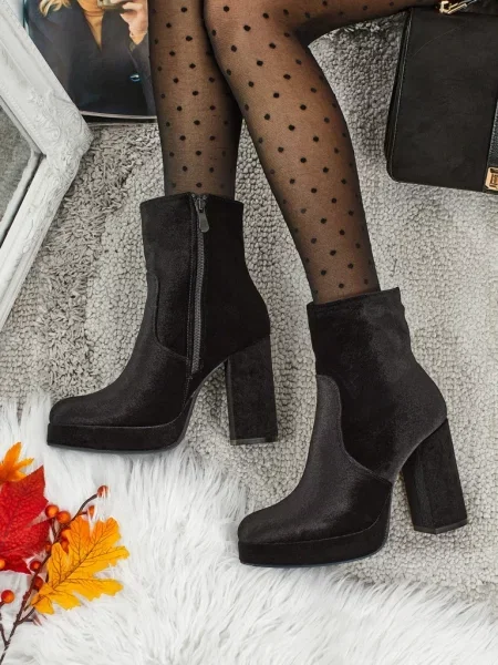 Gleznă botine Resti negru