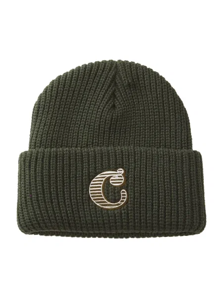 Carhartt WIP căciulă Cold World Beanie verde