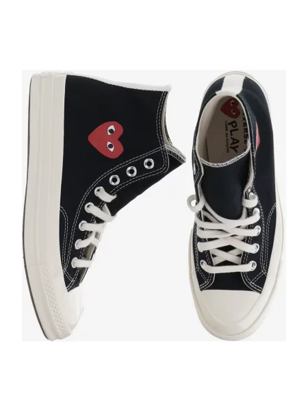 Sneakersy Comme Des Garcons Play płócienne czarne