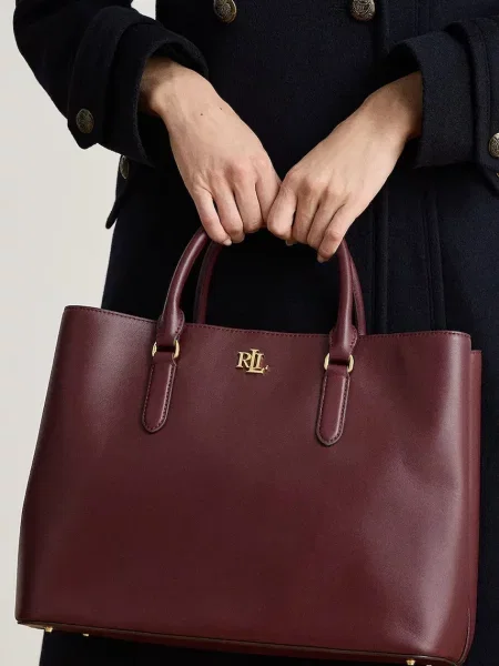 Lauren Ralph Lauren сумка-шопер шкіряна
