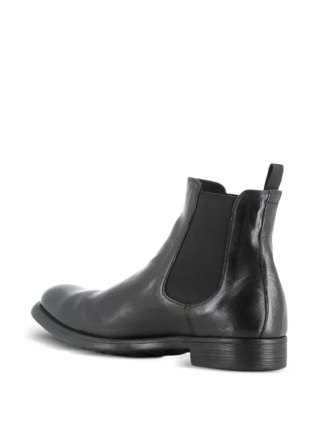 Botine Officine Creative din piele negru