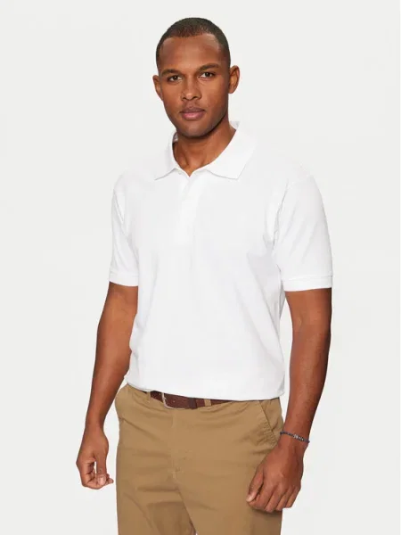 Guess Jeans Polo EMBRO alb