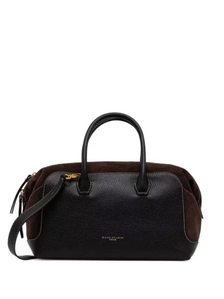 Geantă shopper Gianni Chiarini din piele negru
