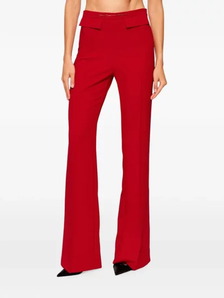 Pantaloni Elisabetta Franchi roșu