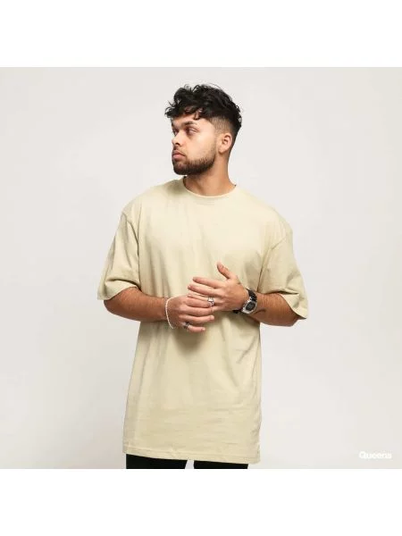 Тениска Urban Classics Tall Tee Beige S бежово