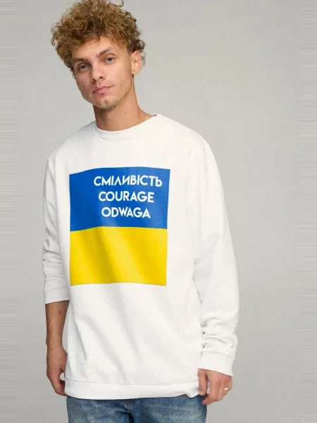 Свитшот Yappi белый