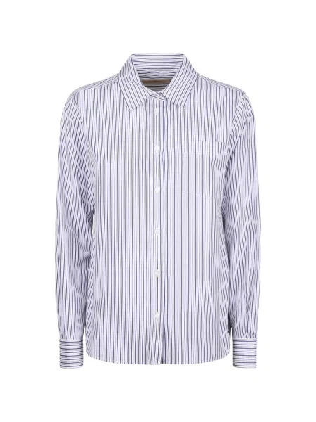 Koszula Weekend Max Mara w paski biała