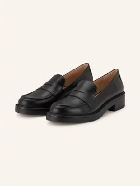 Stuart Weitzman Mokasíny Typu Penny Celia černá