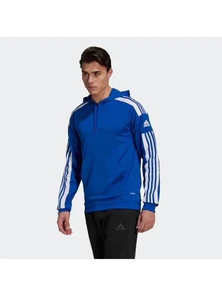 Mikina adidas Performance modrá