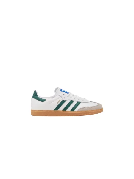 Sneakersy Adidas Originals zamszowe białe