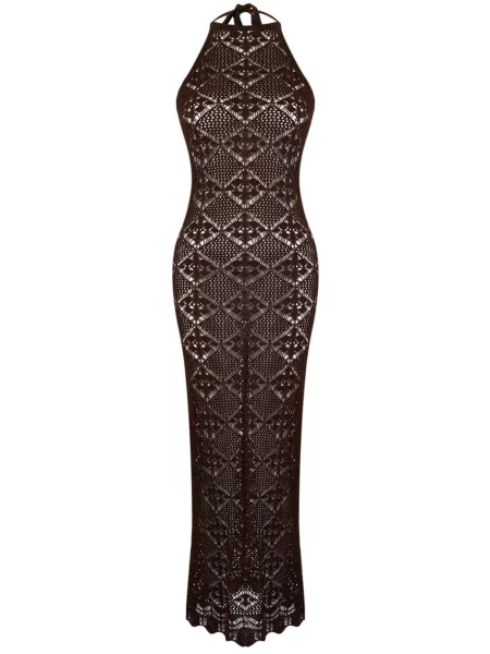 Trendyol Rochie de plaja închis maro