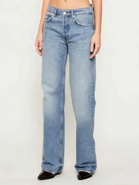 Anine Bing Blugi HUGH | Relaxed fit albastru