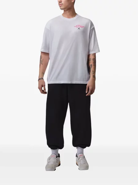 Tricou Jordan cu imagine alb