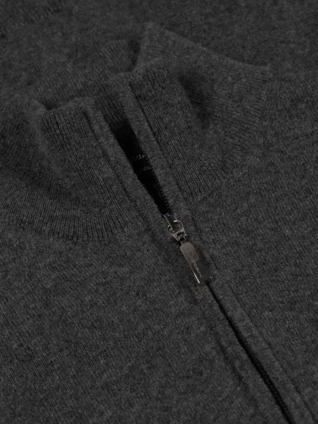 Pulover Doriani Cashmere din cașmir gri