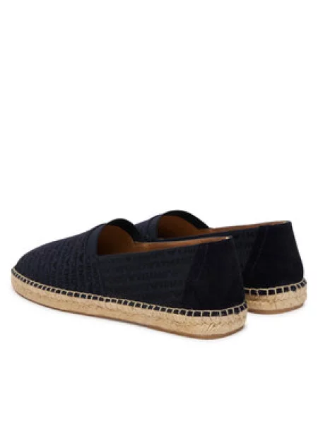 Espadrilky Emporio Armani Tmavomodrá