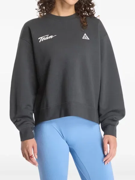 Hanorac Nike din fleece cu imagine roșu
