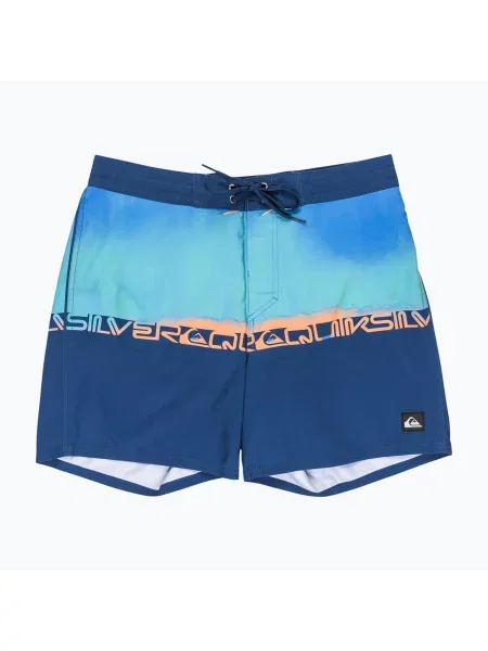 Plavecké šortky Quiksilver Everyday Half Jam nebulas blue wordblock modré