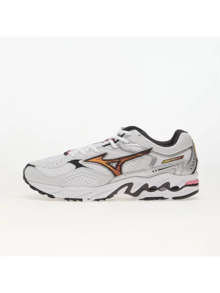 Sneakers Mizuno Wave Mustang LS OG White/ Artisan's Gold/ Galaxy Silver EUR 41 alb