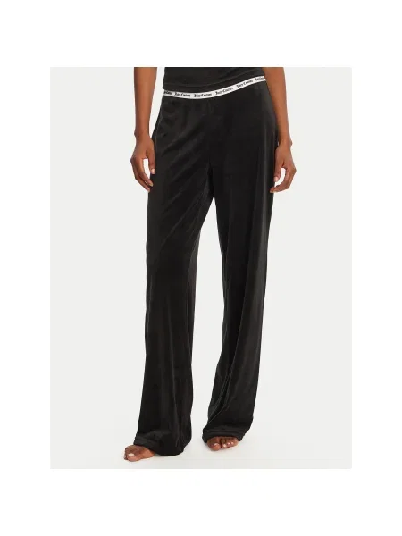 Juicy Couture Pizsama nadrág Vicky Flare Fit fekete