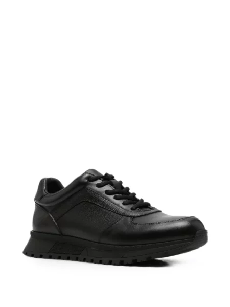 Sneakerși Sergio Moretti Firenze din piele negru