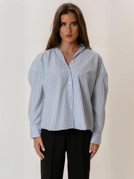 ITS MAY Tricou Celeste albastru