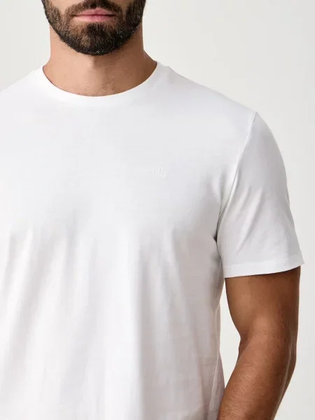 Calvin Klein Jeans тениска мъжка от бяло