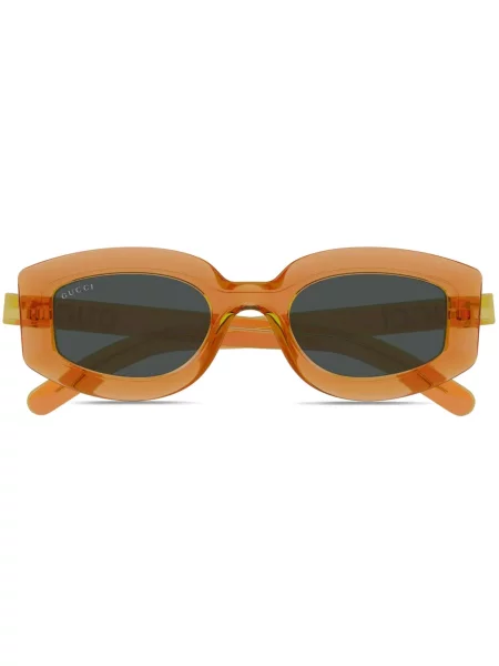 Ochelari de soare Gucci Eyewear cu imagine portocaliu