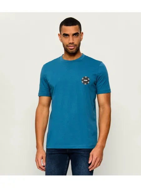 HUGO Tricou Datril albastru