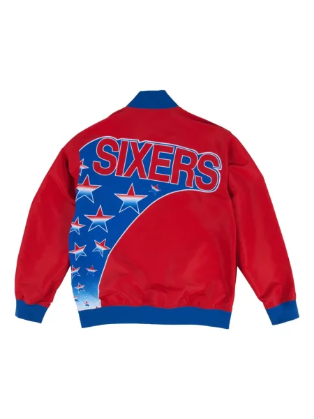 Geacă Mitchell & Ness roșu