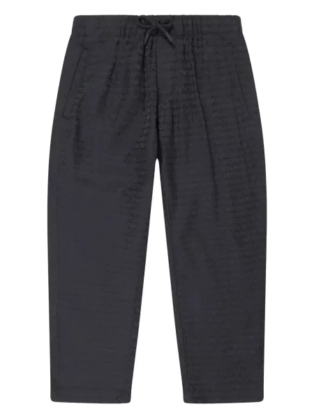 Spodnie dziecięce Emporio Armani niebieskie