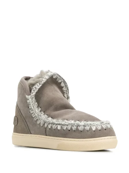 Botine Mou argintiu