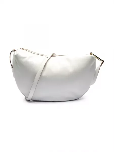 GIANNI CHIARINI De piele geantă pe umăr MARBLE MATILDE alb