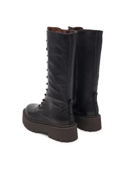 Gležnjače Steve Madden Vroom Tamno smeđa