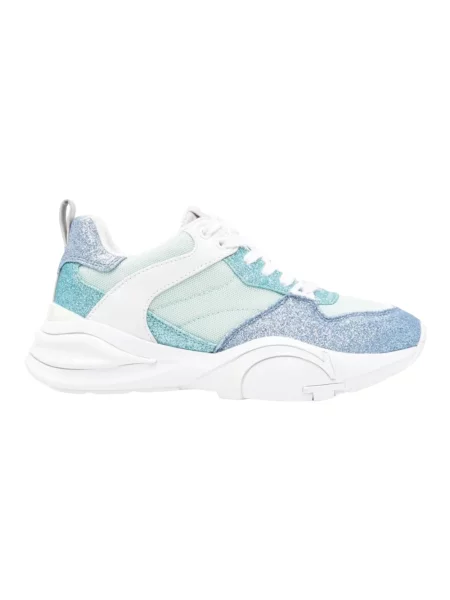 Sneakersy Guess niebieskie
