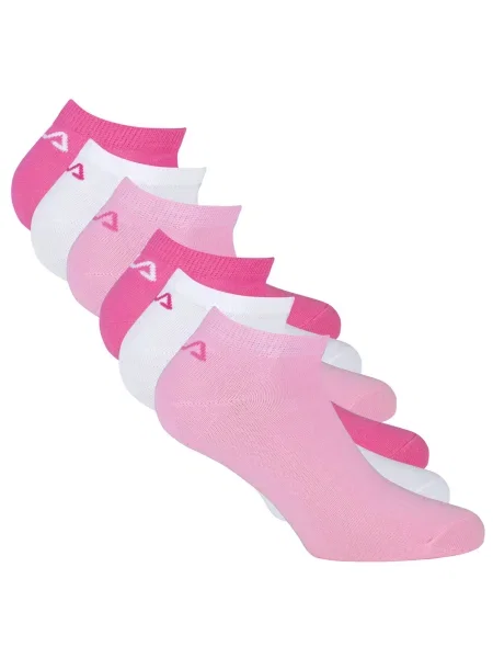 FILA Ponožky pink bílá