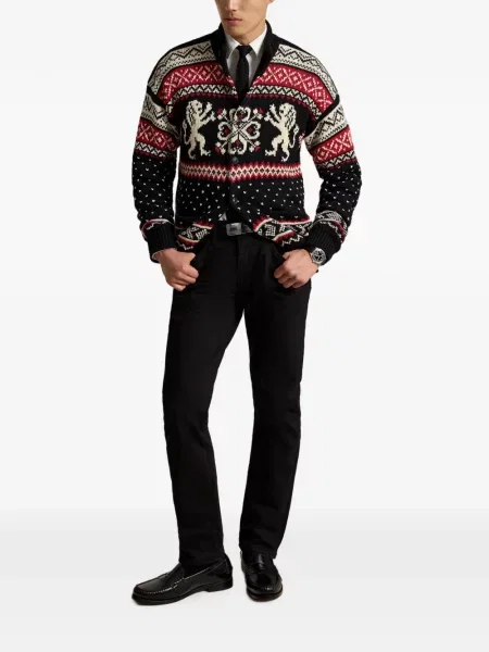 Fular Polo Ralph Lauren de lână negru