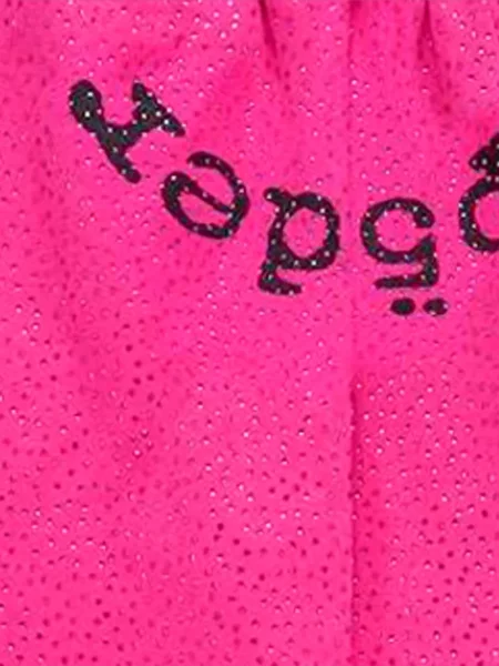 Pantaloni Sp5der alergare roz