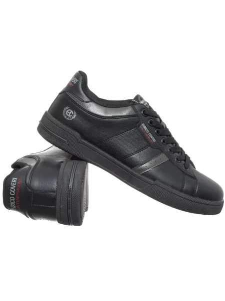 Pantofi Enrico Coveri cu toc jos negru