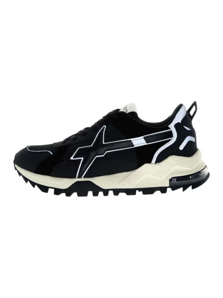 Sneakersy W6yz zamszowe czarne